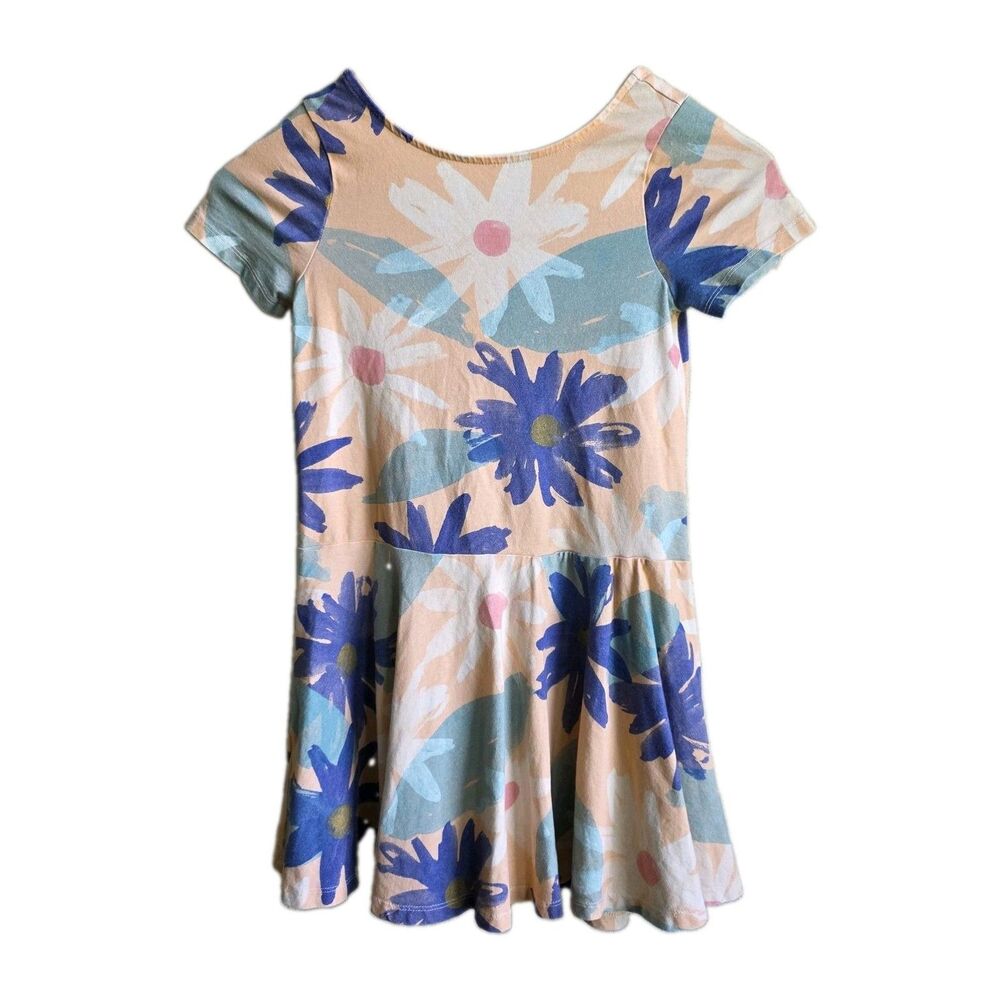 tea collection girls dress size 8 Peach Floral Sundress
